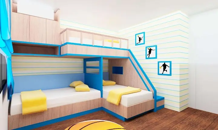 Phòng ngủ 15m2 cho bé gái: 10+ Ý tưởng & Lưu ý khi thiết kế