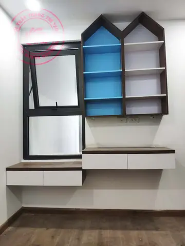 phòng ngủ cho bố mẹ và bé