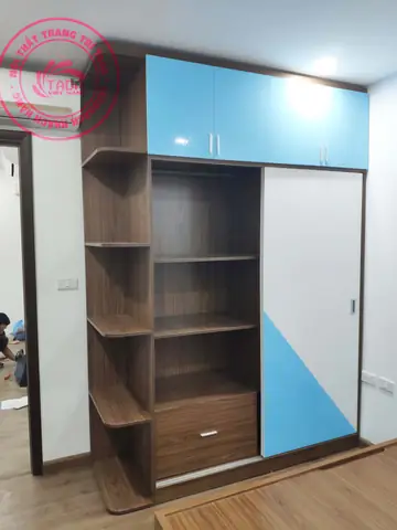 phòng ngủ cho bố mẹ và bé