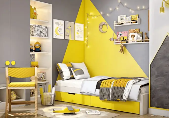 Phòng Ngủ Cho Nam Giới Màu Vàng: Hướng Dẫn Thiết Kế Ấn Tượng Phòng Ngủ Cho Nam Giới Màu Vàng: Hướng Dẫn Thiết Kế Ấn Tượng