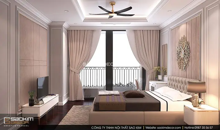 Phòng ngủ chung cư Royal City: Khám phá thiết kế và ý tưởng Phòng ngủ chung cư Royal City: Khám phá thiết kế và ý tưởng
