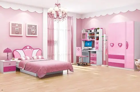 Thiết Kế Phòng Ngủ Con Gái Màu Trắng Hồng Đẹp Mê Ly Thiết Kế Phòng Ngủ Con Gái Màu Trắng Hồng Đẹp Mê Ly