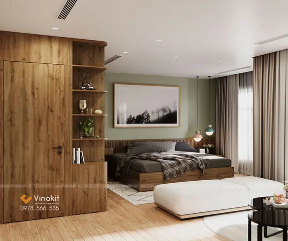 Bí Quyết Thiết Kế Phòng Ngủ Đẹp Ấm Cúng Hiện Đại, Tối Ưu Không Gian