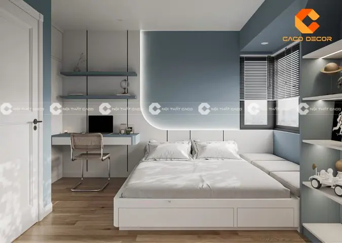 Cách thiết kế phòng ngủ đẹp cho học sinh: Tối ưu không gian và tiện ích Cách thiết kế phòng ngủ đẹp cho học sinh: Tối ưu không gian và tiện ích