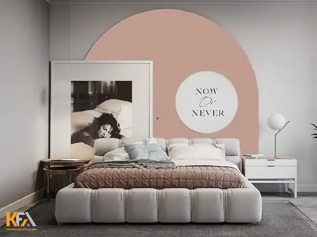 phòng ngủ đẹp cho nữ màu hồng
