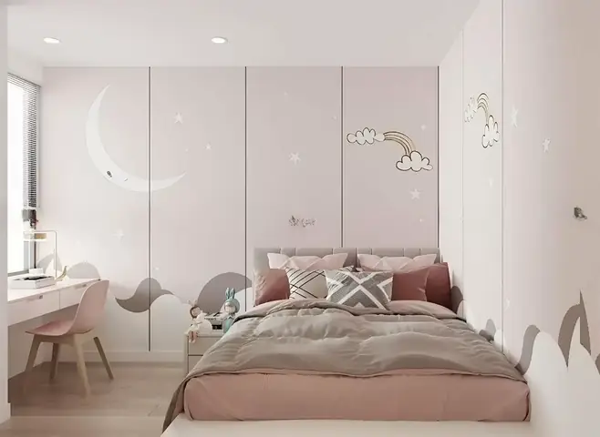 Phòng Ngủ Đẹp Hồng Tím: Gợi Ý Thiết Kế Và Phối Màu Ấn Tượng