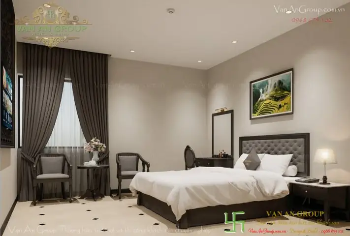 Phòng Ngủ Đơn Khách Sạn Tân Cổ: Hướng Dẫn Thiết Kế Tinh Tế