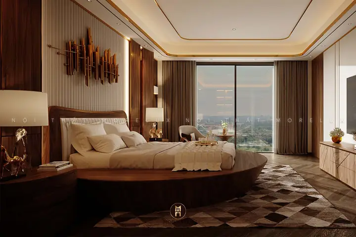 phòng ngủ gỗ óc chó phòng ngủ gỗ óc chó