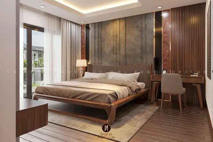 phòng ngủ gỗ óc chó phòng ngủ gỗ óc chó