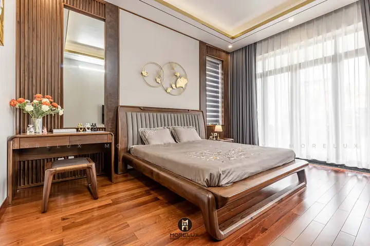 phòng ngủ gỗ óc chó phòng ngủ gỗ óc chó