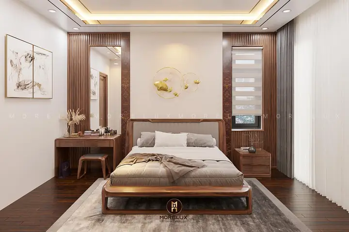 phòng ngủ gỗ óc chó phòng ngủ gỗ óc chó