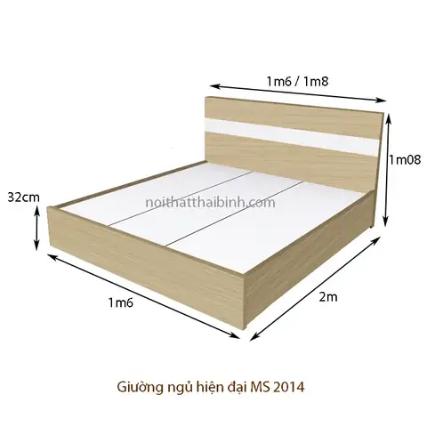 Giường ngủ cao cấp hiện đại