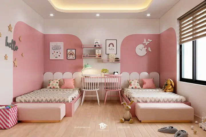 Bí quyết thiết kế phòng ngủ hiện đại đơn giản cho con gái lớn Bí quyết thiết kế phòng ngủ hiện đại đơn giản cho con gái lớn