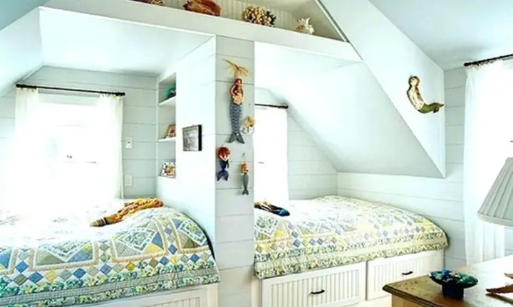 Thiết kế Phòng Ngủ Hiện Đại Hai Giường: Ý Tưởng & Giải Pháp Tối Ưu