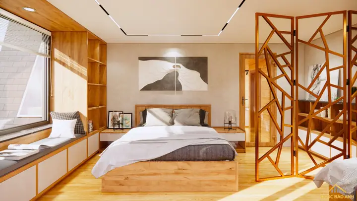 Bungalow Hình Tam Giác 3 Phòng Ngủ