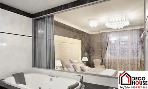 Thiết kế phòng ngủ khách sạn có kính: Ưu nhược điểm và những điều cần biết