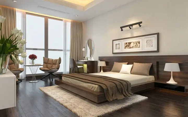 Phòng ngủ khách sạn tân cổ điển