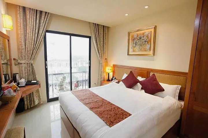 Phòng ngủ khách sạn 1,2 sao, mini đẹp, bình dân
