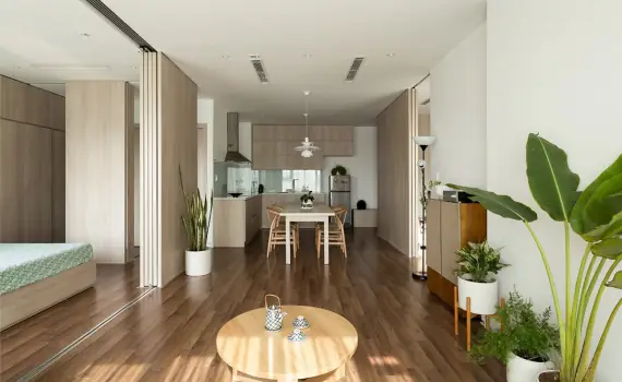 Phòng Ngủ Không Vách Ngăn: Xu Hướng & Giải Pháp Tối Ưu Không Gian