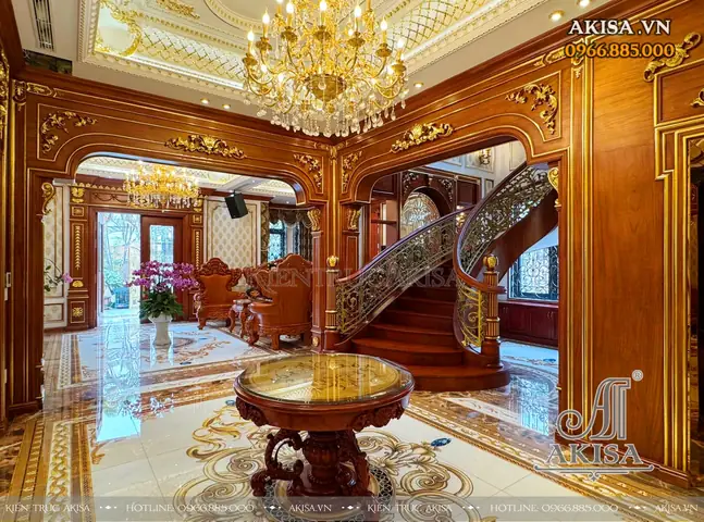 Thiết Kế Phòng Ngủ Kiến Trúc Tân Cổ Điển Đẹp và Sang Trọng