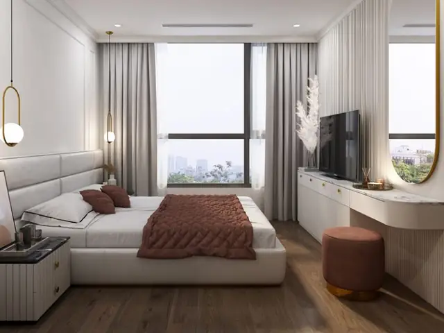 Thiết kế phòng ngủ lấy sáng từ lô gia: Hướng dẫn chi tiết