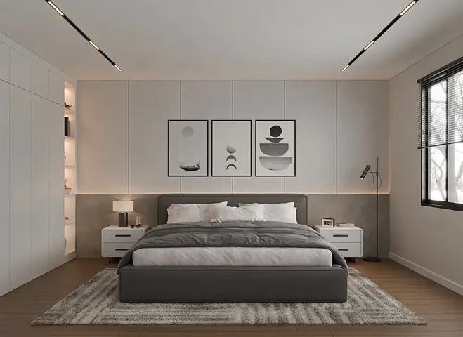 Hướng Dẫn Thiết Kế Phòng Ngủ Master Màu Trắng Đẹp, Sang Trọng Hướng Dẫn Thiết Kế Phòng Ngủ Master Màu Trắng Đẹp, Sang Trọng