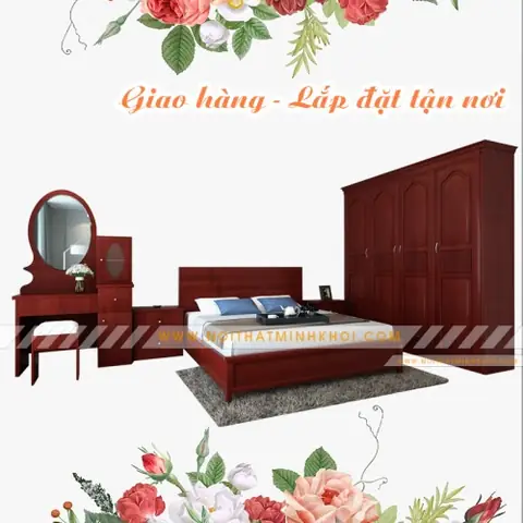 Thiết Kế Phòng Ngủ Màu Cánh Dán Sang Trọng Và Ấm Áp