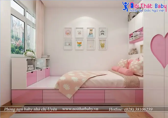 Hướng Dẫn Chi Tiết Thiết Kế Phòng Ngủ Màu Hồng Đào Đẹp Mắt