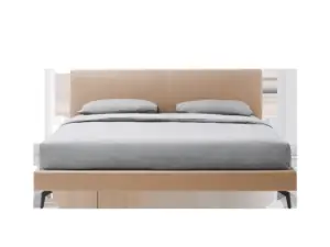 phòng ngủ màu nâu đất