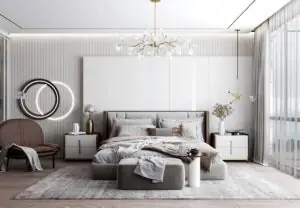 phòng ngủ màu trắng sữa phòng ngủ màu trắng sữa