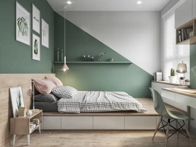Phòng Ngủ Màu Xanh Và Trắng: Ý Tưởng Và Cách Phối Hợp Hoàn Hảo