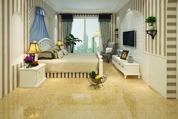 phòng ngủ nên lát gạch hay gỗ