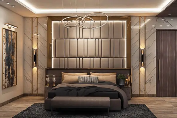 Thiết kế nội thất phòng ngủ nhà cấp 4 hiện đại Thiết kế nội thất phòng ngủ nhà cấp 4 hiện đại