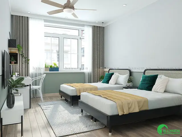phòng ngủ nhà ống 4m phòng ngủ nhà ống 4m