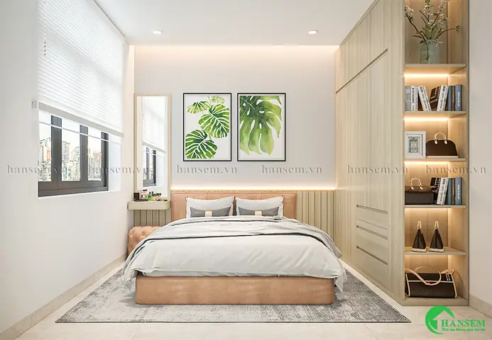 phòng ngủ nhà ống 4m phòng ngủ nhà ống 4m