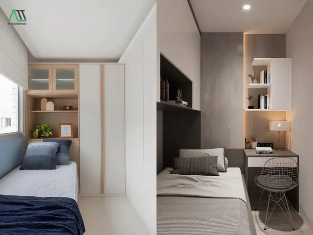 Hướng Dẫn Thiết Kế Phòng Ngủ Nhỏ Đẹp Tối Ưu Mọi Góc Độ