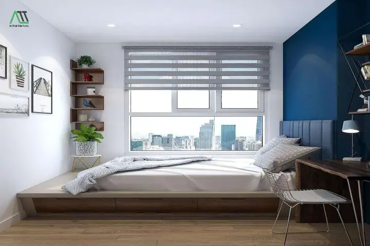 Cách Bố Trí Phòng Ngủ Nhỏ Tiện Ích: Đẹp, Khoa Học & Rộng Rãi