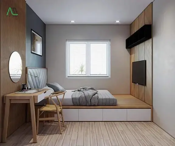 Cách Bố Trí Phòng Ngủ Nhỏ Tiện Ích: Đẹp, Khoa Học & Rộng Rãi