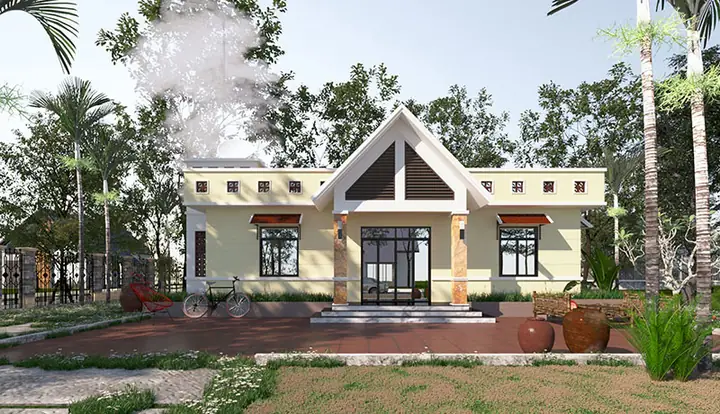Thiết Kế Và Bố Trí Phòng Ngủ Ở Nhà Nông Thôn Hiện Đại