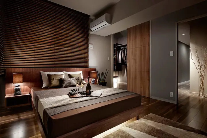 Thiết kế phòng ngủ đẹp với phong cách Á Đông