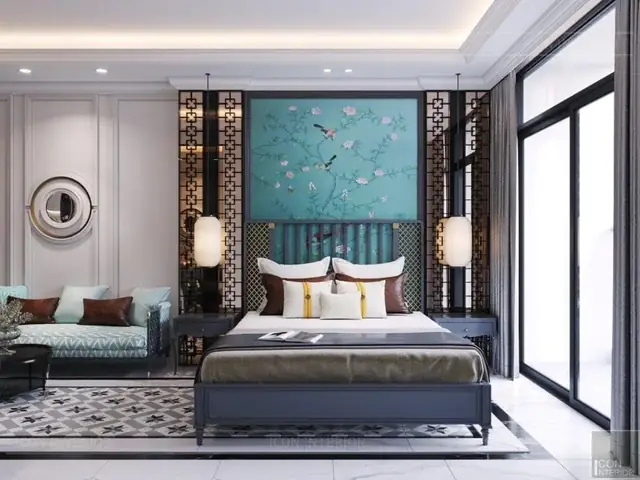phòng ngủ phong cách indochine phòng ngủ phong cách indochine