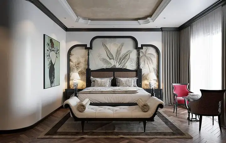 phòng ngủ phong cách indochine phòng ngủ phong cách indochine