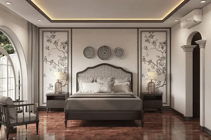 phòng ngủ phong cách indochine phòng ngủ phong cách indochine