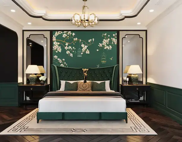 phòng ngủ phong cách indochine phòng ngủ phong cách indochine