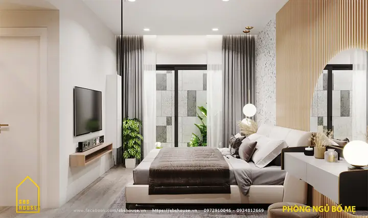 Phòng Ngủ Mở Ra Sân Vườn: Hướng Dẫn Thiết Kế Đẹp & Tối Ưu