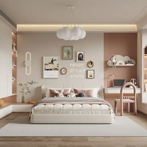Gợi ý thiết kế phòng ngủ sắc mầu cho teen cá tính