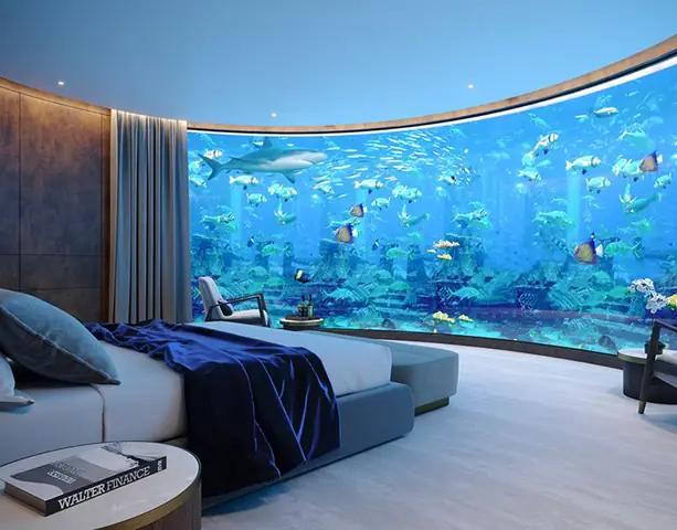 Phòng ngủ đẹp nhất thế giới dưới lòng đại dương