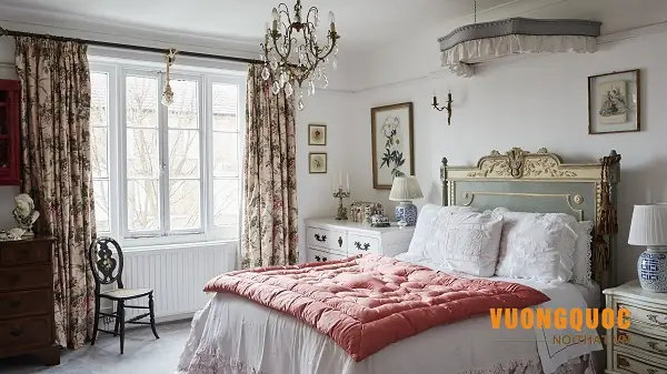 7 Mẫu Phòng Ngủ Tân Cổ Điển Đẹp Vinaget Được Yêu Thích Nhất