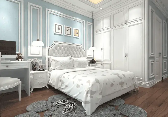 Thiết kế phòng ngủ tân cổ điển mới lạ: Ý tưởng độc đáo