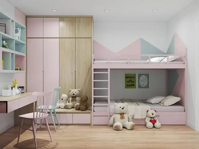 Thiết kế phòng ngủ tiện ích cho bé: 9 lời khuyên vàng